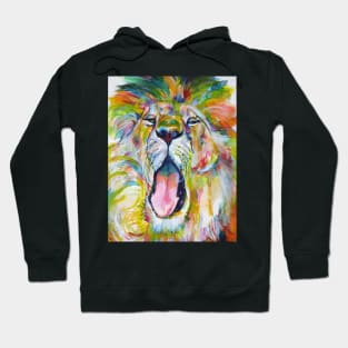 LION YAWNING Hoodie